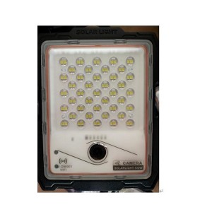 300W LED соларен прожектор с камера и 32G карта с памет за завода