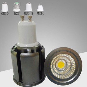 SCR Dimming GU10 and MR16 Spot Light 7W and 9W for Shopping Center