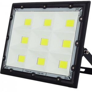 Holofote LED de alimentação CA com LED COB 50w, 100w, 150w e 200w