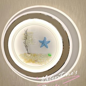 Yellow Light and White Light Ceiling Light with Special Design