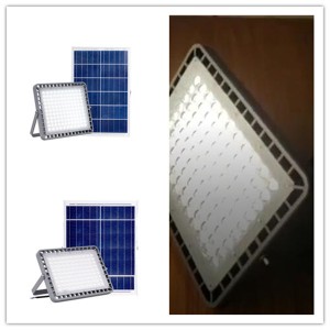 Solar Floodlight fra 100w til 400w med nytt design for utendørsbelysning