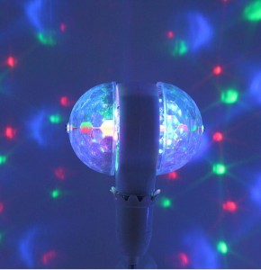 DJ Stage Lighting RGB Crystal LED Magic Ball Iftiin Digital Lamp Iftiinka Horumarineed ee Hibada