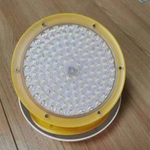IP66 Multifunction UFO Solar Spot Light 120W Strobe Lighting සමඟ