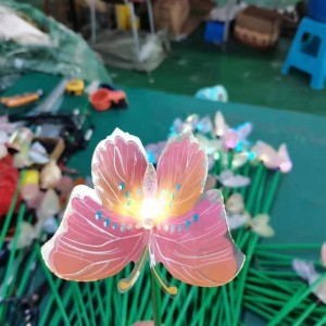 LED Solar Flower with different Design Good for Party and Wedding