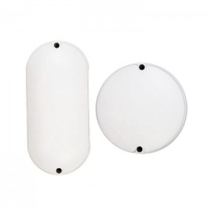 Okrogla ovalna LED stropna svetilka za hodnik, odporna na vlago in prah