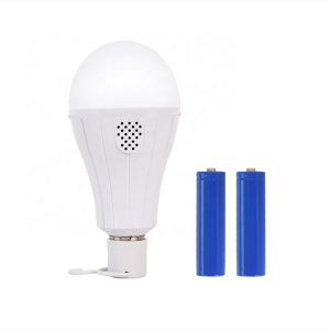 9W，12W and 15W Rechargeable 18650 Lithium Battery Emergency bulb for Office or School Use