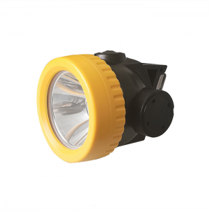 Lámpada LED recargable Mine Coal Safety Cap Light para minería subterránea ou luz de proxecto