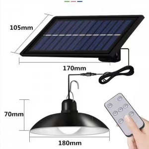Factory Free sample 100 Watt Led Solar Street Light - Different Design of Solar wall light with motion sensor and remote controller for Yard and Garden – Aina