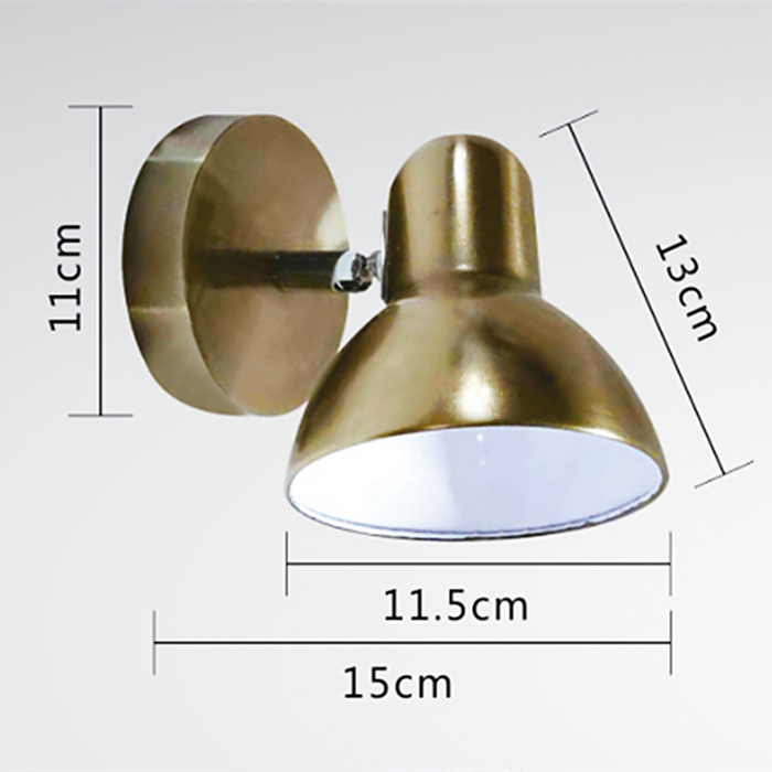 Wholesale Price China Sconce Light - Adjustable Modern Led Light fixtures for Hotel wall lamp with power outlet corridor bedside – Aina