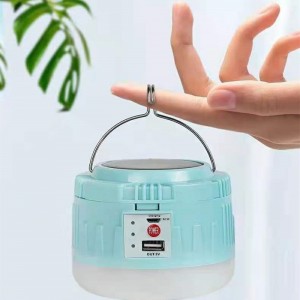 50W Solar Camping Light with solar panel good for Night Time fishing or Night market