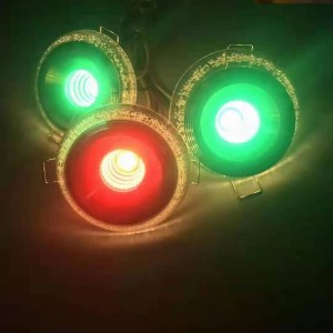 Dritë me dy ngjyra të ulëta 3+3w Drita e zhytur poshtë për KTV ose bare ose përdorim familjar