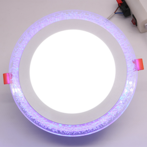 Įleidžiamas LED šviestuvas su specialiu dizainu Dviejų spalvų lubinis šviestuvas viešbučiui