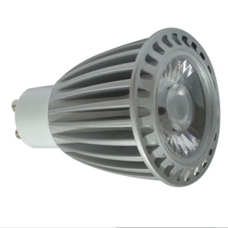 Beam angle 15 degrees GU10/MR16 Spot Light 6W,7W Yellow light 3000K COB bulb for Shopping Mall Featured Image