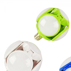 40W Emergency Foldable Bulb mei E27 of B22 basis Oplaadbare lamp mei haak