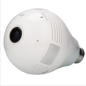 អំពូលកាមេរ៉ា 1080P 3MP ដែលមានមូលដ្ឋាន E27 សម្រាប់អំពូល CCTV សុវត្ថិភាពផ្ទះសម្រាប់សុវត្ថិភាពមើល 360 ដឺក្រេ