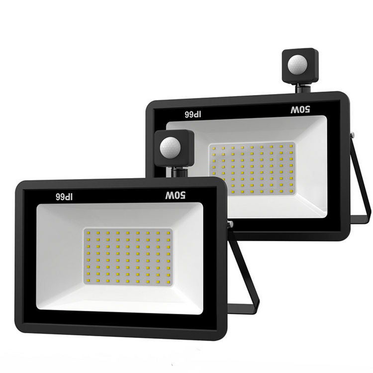 Wholesale Dealers of Outdoor Flood Lights - AC power LED Floodlight with Motion sensor from 10w to 200w for Outdoor lighting – Aina