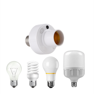 Интелигентна глава за гласовна ламба со база E27 или B22 за сите видови светилки