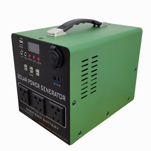 Generator Daya Portable 300w nganti 2000w bisa diisi liwat panel surya sing apik kanggo panggunaan kulawarga