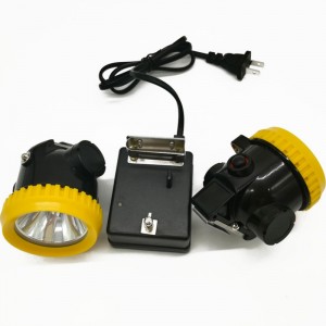 Genopladelig LED-minerlampe med høj belysning 3,7V God til minedrift og med eksplosionssikker funktion