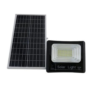 Solar Spotlight fan 10 oant 200w mei batterij binnen foar Tún en Park