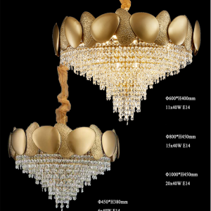 LED stropni krug moderni veliki okrugli prstenasti luster kristalna privjesna rasvjeta za hotel ili gradsku kuću