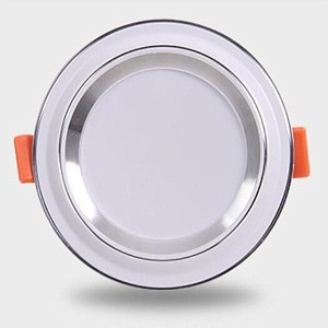 Round version COB downlight nga adunay frosted glass cover