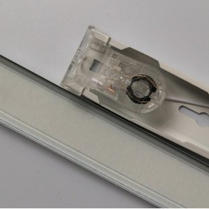 Marco de tubo de cristal T8 Portaluz de tubo 1200 mm ou 1500 mm Corpo branco
