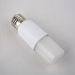 Bombilla LED T con base E27 ou B22 con cor de luz branca 5000K para iluminación comercial