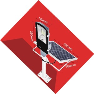 SMD-straatverlichting op zonne-energie van 60 W tot 360 W met afstandsbediening