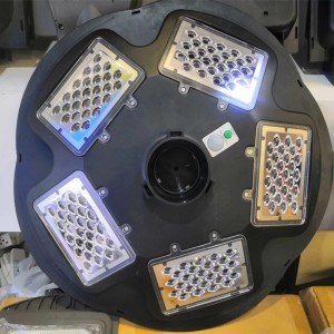50W bis 250W UFO Solar Garden Light mat Bewegungssensor fir Gaart a Gaart