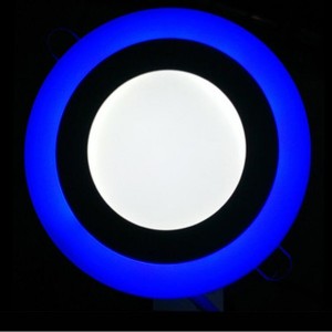 Ugradna okrugla verzija Dvije boje dolje svjetlo za KTV i Hotel PF preko 0,9