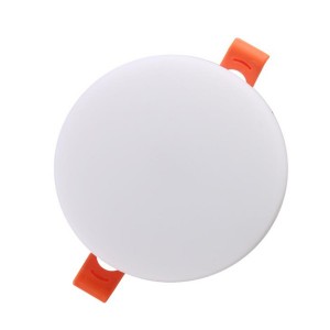 Recessed Version AC Power Frameless Round panel downlight for Office Buildings