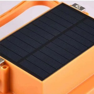 Proyector solar de emergencia 50w versión portátil a prueba de agua