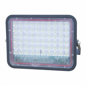 LED Solar Strobe Floodlight Outdoor Waterproof Power Display Light għall-ġnien